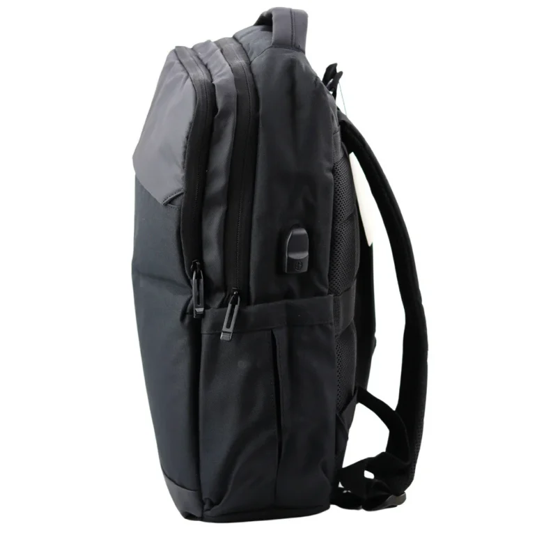 Gradski Poslovni Ruksak S Usb Džepom Za Prijenosno Računalo, Crni, 16l 45cm 3