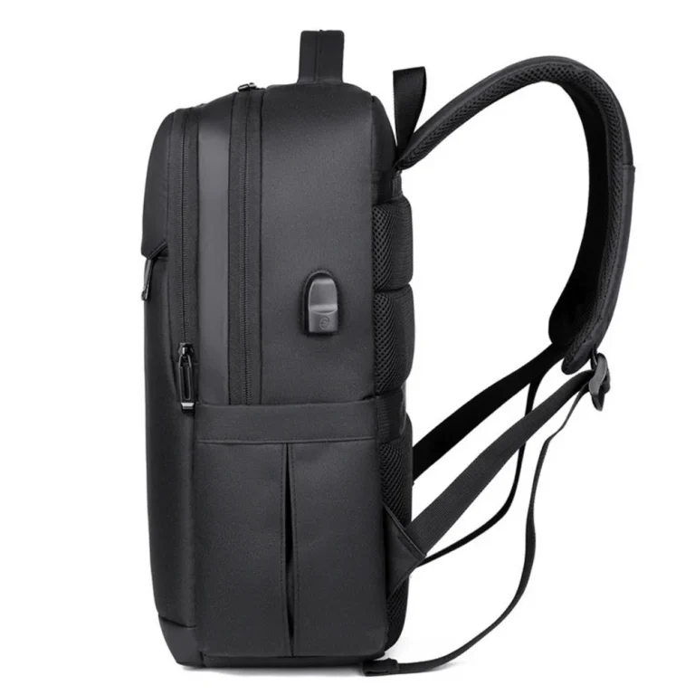 Gradski Ruksak S Usb Priključkom I Džepom Za Laptop Crni 16 L 2