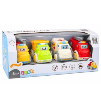 Gradski Set Automobila Za Djecu, Svjetla I Zvukovi, 18 Mj.+ 8