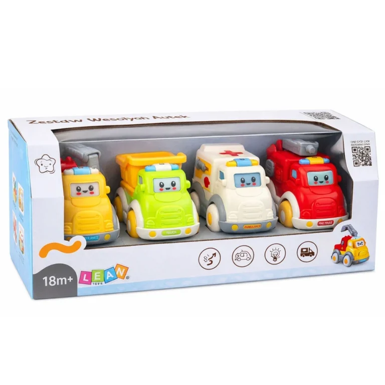 Gradski Set Automobila Za Djecu, Svjetla I Zvukovi, 18 Mj.+ 8