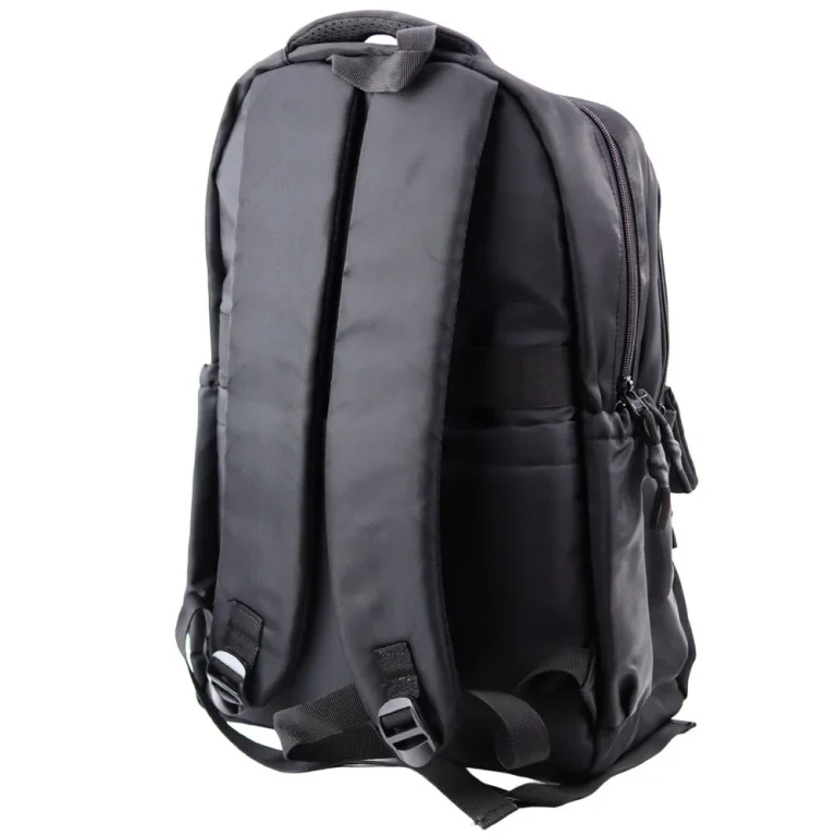 Gradski školski Ruksak S 6 Džepova, Crni, 23l, 46 Cm 3
