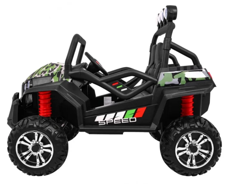 Grand Buggy Strong Lift Za Djecu Moro + 4x4 Pogon + Daljinski Upravljač + Prtljažnik + Mp3 Radio + Led 4