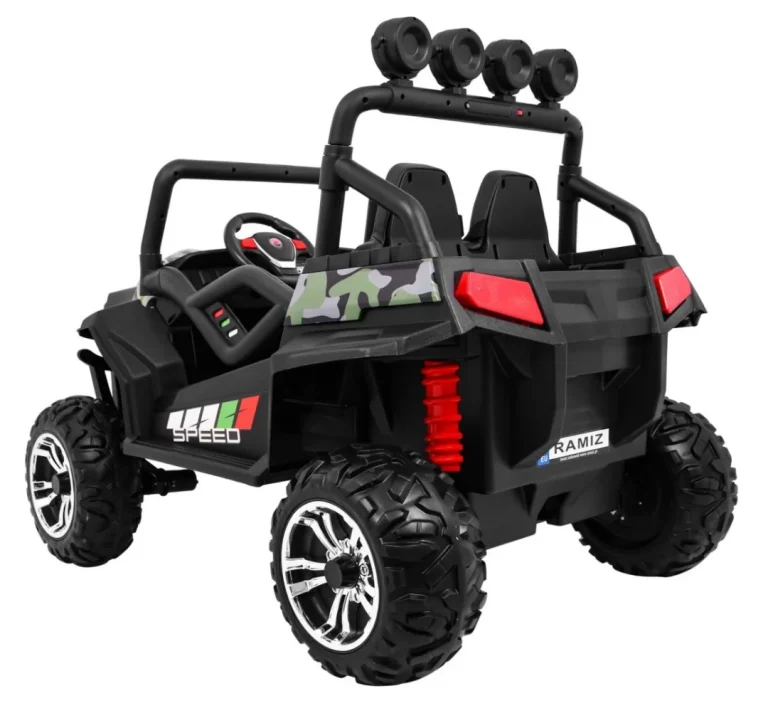 Grand Buggy Strong Lift Za Djecu Moro + 4x4 Pogon + Daljinski Upravljač + Prtljažnik + Mp3 Radio + Led 5