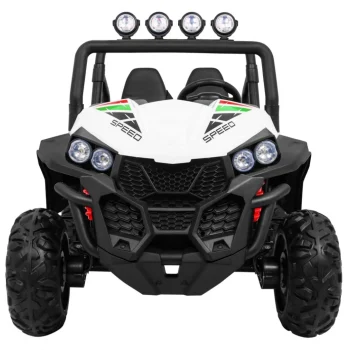 Grand Buggy Strong Lift Za Djecu Bijela + 4x4 Pogon + Daljinski Upravljač + Nosač Za Prtljagu + Mp3 3