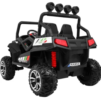 Grand Buggy Strong Lift Za Djecu Bijela + 4x4 Pogon + Daljinski Upravljač + Nosač Za Prtljagu + Mp3 5