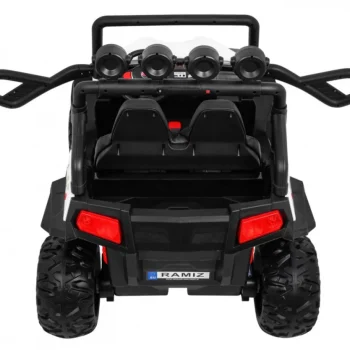 Grand Buggy Strong Lift Za Djecu Bijela + 4x4 Pogon + Daljinski Upravljač + Nosač Za Prtljagu + Mp3 7