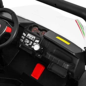 Grand Buggy Strong Lift Za Djecu Bijela + 4x4 Pogon + Daljinski Upravljač + Nosač Za Prtljagu + Mp3 8
