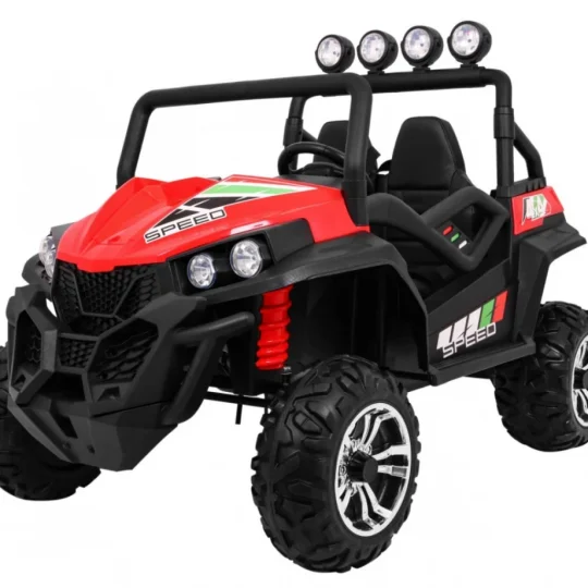 Grand Buggy Strong Lift Za Djecu Crveni + 4x4 Pogon + Daljinski Upravljač + Nosač Za, Crvena 1