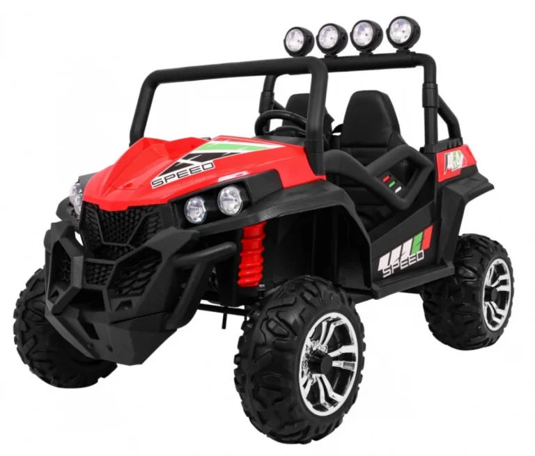 Grand Buggy Strong Lift Za Djecu Crveni + 4x4 Pogon + Daljinski Upravljač + Nosač Za, Crvena 1