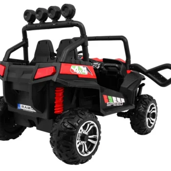 Grand Buggy Strong Lift Za Djecu Crveni + 4x4 Pogon + Daljinski Upravljač + Nosač Za, Crvena 10