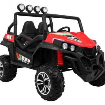 Grand Buggy Strong Lift Za Djecu Crveni + 4x4 Pogon + Daljinski Upravljač + Nosač Za, Crvena 11