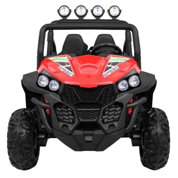 Grand Buggy Strong Lift Za Djecu Crveni + 4x4 Pogon + Daljinski Upravljač + Nosač Za, Crvena 3