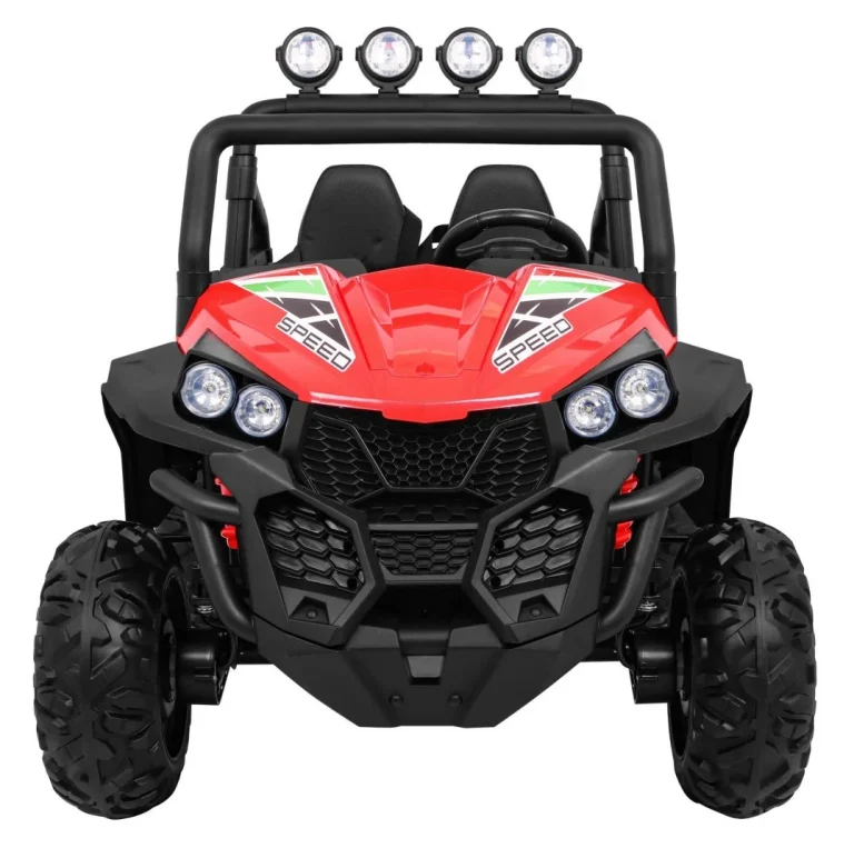 Grand Buggy Strong Lift Za Djecu Crveni + 4x4 Pogon + Daljinski Upravljač + Nosač Za, Crvena 3