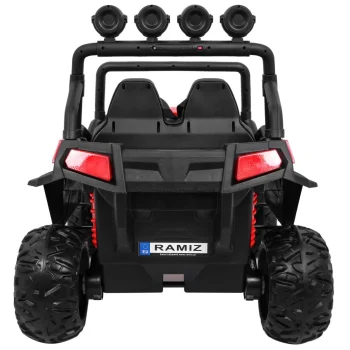 Grand Buggy Strong Lift Za Djecu Crveni + 4x4 Pogon + Daljinski Upravljač + Nosač Za, Crvena 6
