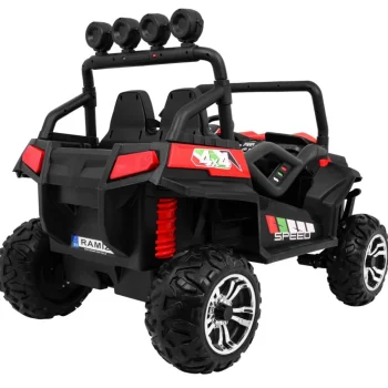 Grand Buggy Strong Lift Za Djecu Crveni + 4x4 Pogon + Daljinski Upravljač + Nosač Za, Crvena 8
