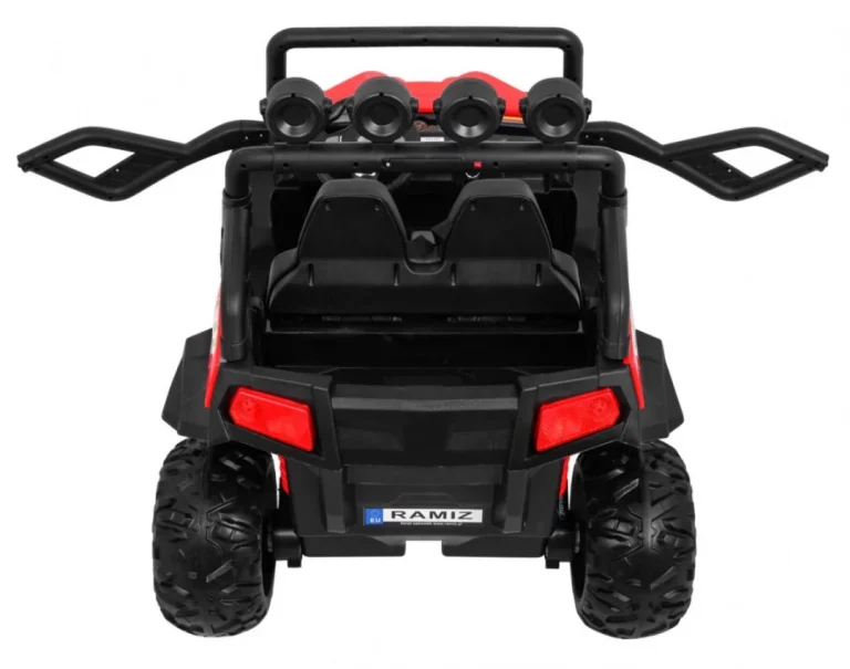 Grand Buggy Strong Lift Za Djecu Crveni + 4x4 Pogon + Daljinski Upravljač + Nosač Za, Crvena 9