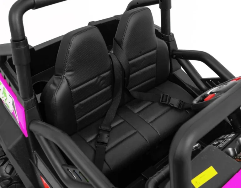 Grand Buggy Strong Lift Za Djecu Roza + 4x4 Pogon + Daljinski Upravljač + Nosač Za Prtljagu + Mp3 11