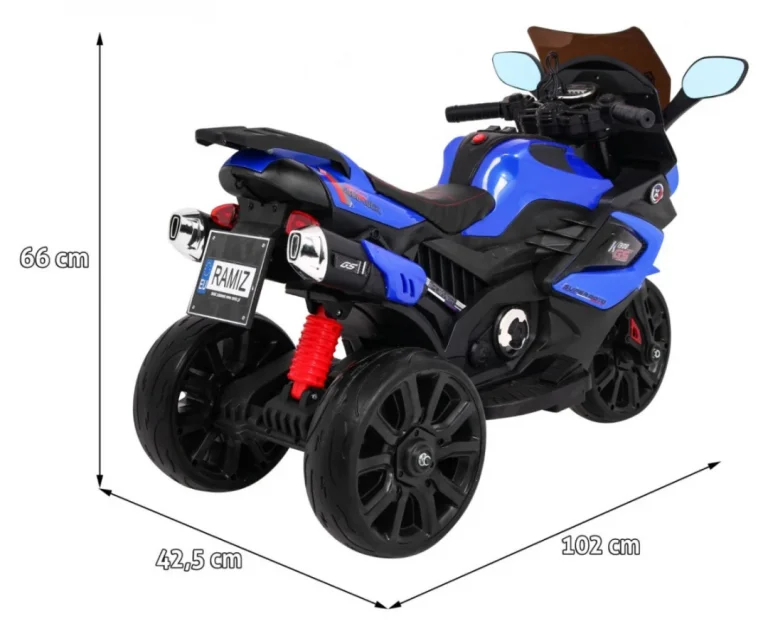 Grand Sport Plavo Motorno Vozilo Motor Na Akumulator 2