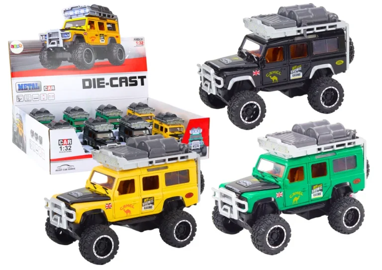 Guard Off Road Car 1:32 Metalni Pogon Svjetla Zvuci 1