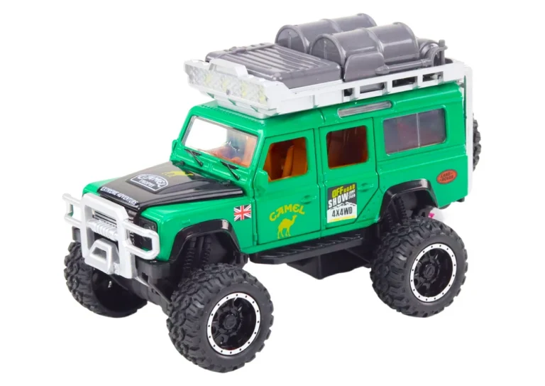 Guard Off Road Car 1:32 Metalni Pogon Svjetla Zvuci 3