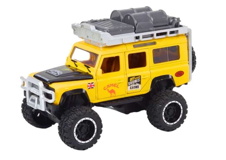 Guard Off Road Car 1:32 Metalni Pogon Svjetla Zvuci 4