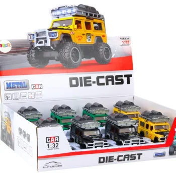Guard Off Road Car 1:32 Metalni Pogon Svjetla Zvuci 5