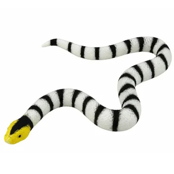 Gumena Figurica Zmije Rastezljiva Crno Bijela 33 Cm 5
