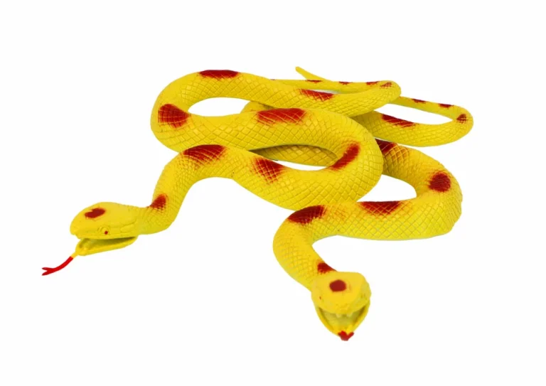 Gumena Zmija žuta S Crvenim Mrljama ~20 Cm 2
