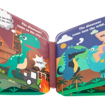 Gumene Lutke Za Prste Dinosauri + Knjižica 3+ 3