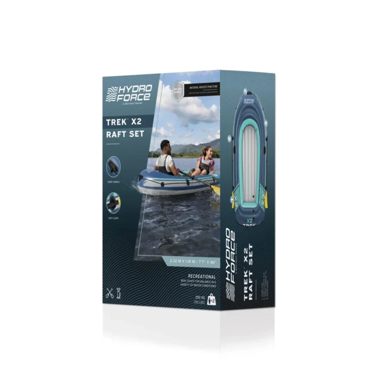 Gumeni čamac Trek X2, 232 Cm X 118 Cm + Bestway Pribor 10