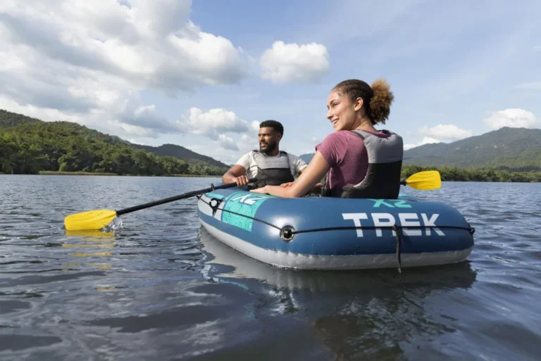 Gumeni čamac Trek X2, 232 Cm X 118 Cm + Bestway Pribor 7