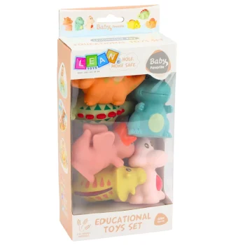 Gumeni Dinosauri Za Kupanje Pastelni 6 Kom 10