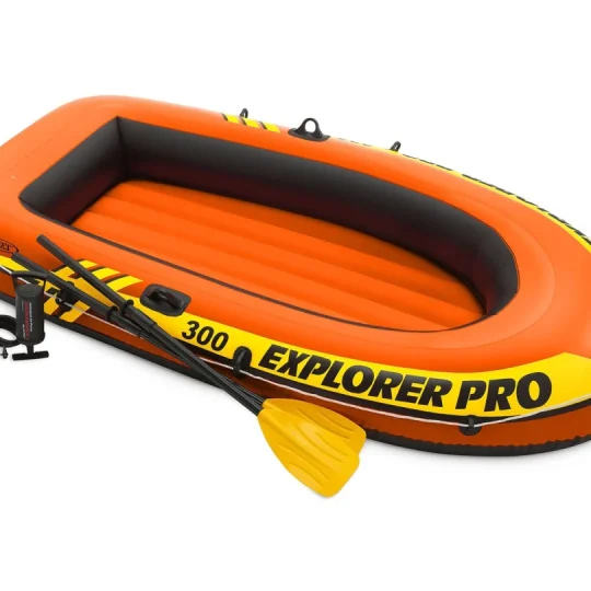 Gumenjak Explorer Pro 300 Set 244 × 117 × 36 Cm Vesla + Pumpa Intex 58358 1