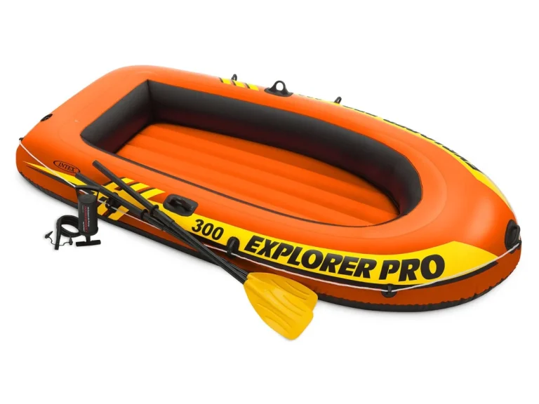 Gumenjak Explorer Pro 300 Set 244 × 117 × 36 Cm Vesla + Pumpa Intex 58358 1