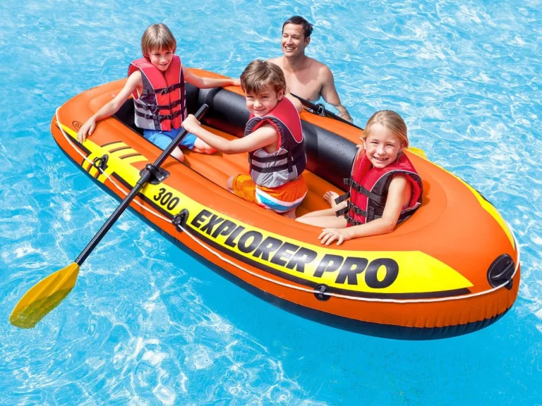 Gumenjak Explorer Pro 300 Set 244 × 117 × 36 Cm Vesla + Pumpa Intex 58358 3
