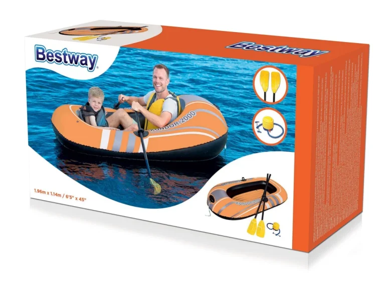 Gumenjak Hydro Force Set 188 × 98 Cm Vesla + Pumpa Bestway 61062 11