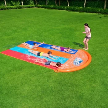 H2o Go Speed ​​​​ramp Quad Tobogan 488 Cm Bestway 7