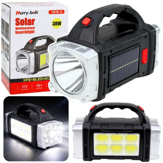 Hb 1678 Led Solarna Svjetiljka 38w širokokutna 1