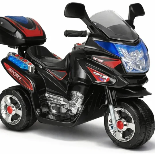 Hc8051 Crni Električni Motocikl Za Vožnju Motor Na Akumulator 1