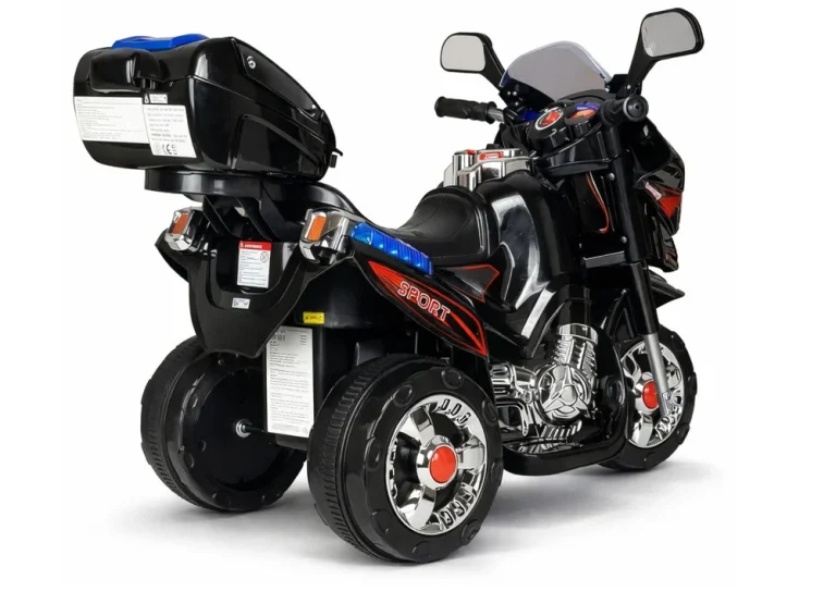 Hc8051 Crni Električni Motocikl Za Vožnju Motor Na Akumulator 4