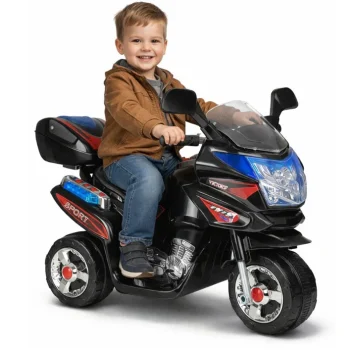 Hc8051 Crni Električni Motocikl Za Vožnju Motor Na Akumulator 8