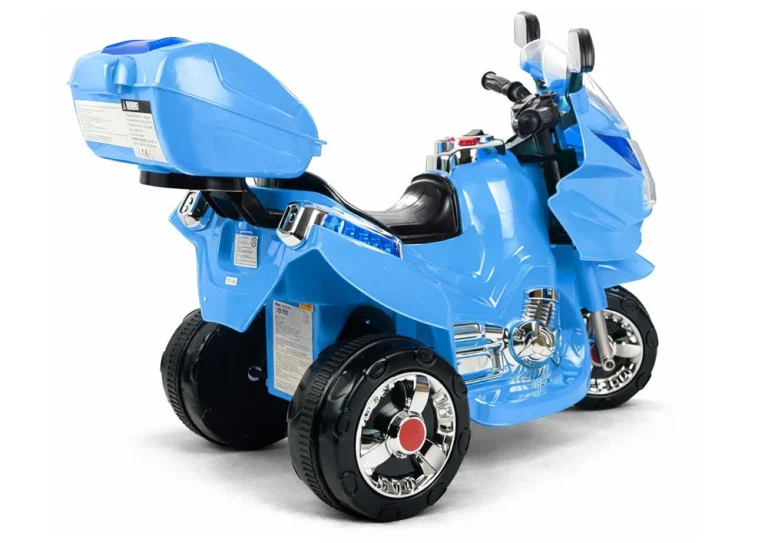 Hc8051 Plava Električni Motocikl Za Vožnju Motor Na Akumulator 4