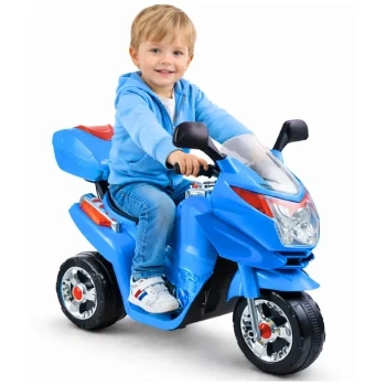Hc8051 Plava Električni Motocikl Za Vožnju Motor Na Akumulator 7