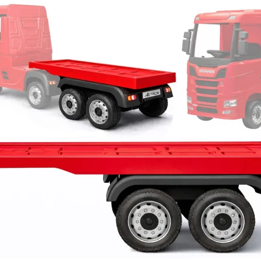 Hl358 Mercedes Scania Actros Crvena Poluprikolica Auto Na Akumulator 1
