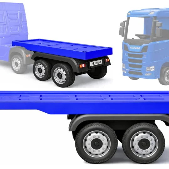 Hl358 Mercedes Scania Actros Plava Poluprikolica Za Vozila Auto Na Akumulator 1