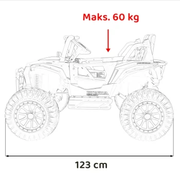 Honda Talon 4x4 Ružičasto Terensko Vozilo 3