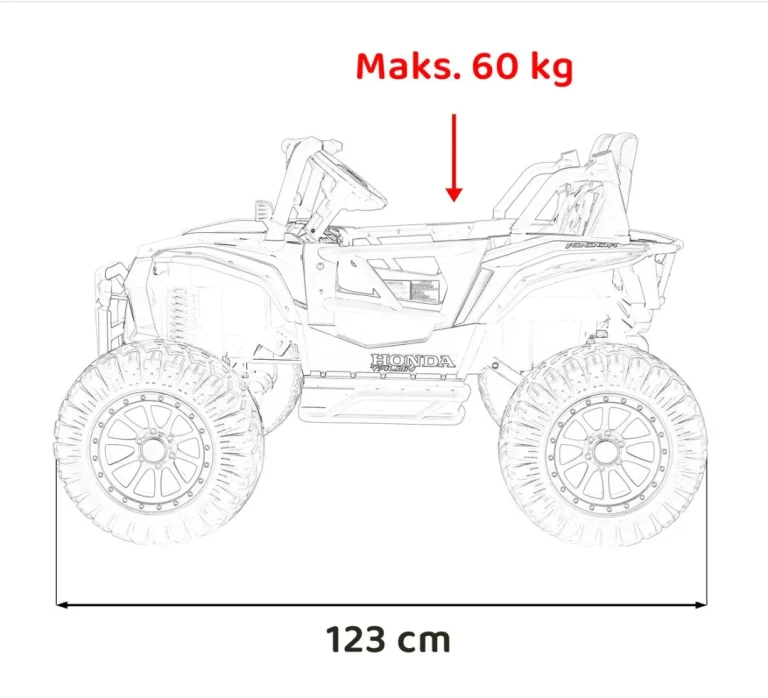 Honda Talon 4x4 Ružičasto Terensko Vozilo 3
