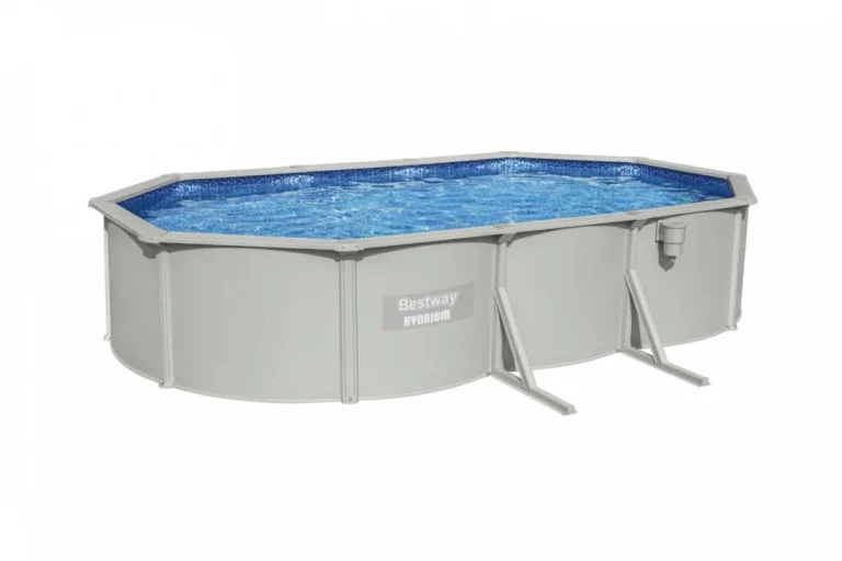 Hydrium Ovalni Bazen S Pločama 610x360x120, 20x12 Stopa, Bestway 8 U 1 + Pumpa Za Pijesak 2