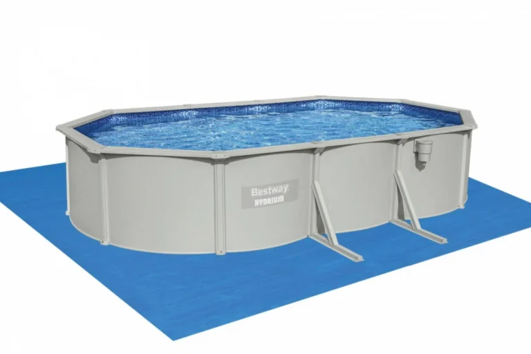 Hydrium Ovalni Bazen S Pločama 610x360x120, 20x12 Stopa, Bestway 8 U 1 + Pumpa Za Pijesak 4