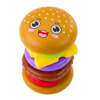 Hamburger Slagalica Za Djecu, šarena, 7 Dijelova 2